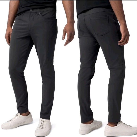 lululemon athletica Other - Lululemon ABC Slim Pants Warpstreme Size 32 Gray Obsidian Men’s